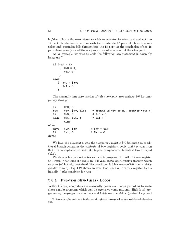 Computer Organization with MIPS - Page 64